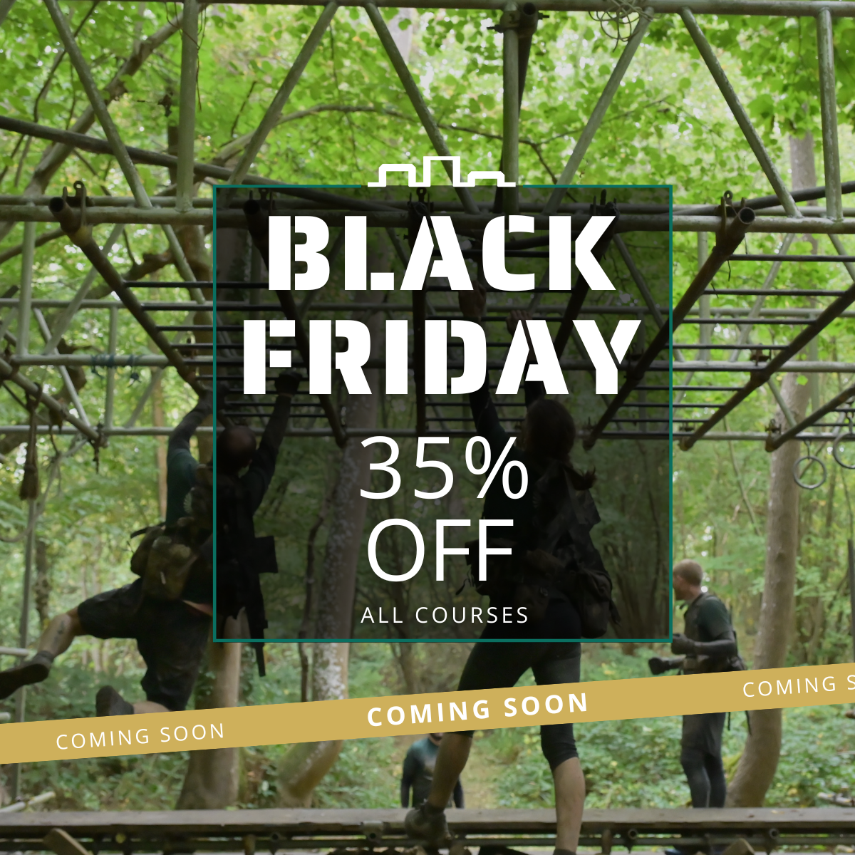 HUGE savings this Black Friday - with 35% off all courses!